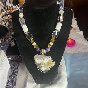 Elegant Multicolor Beaded Necklace